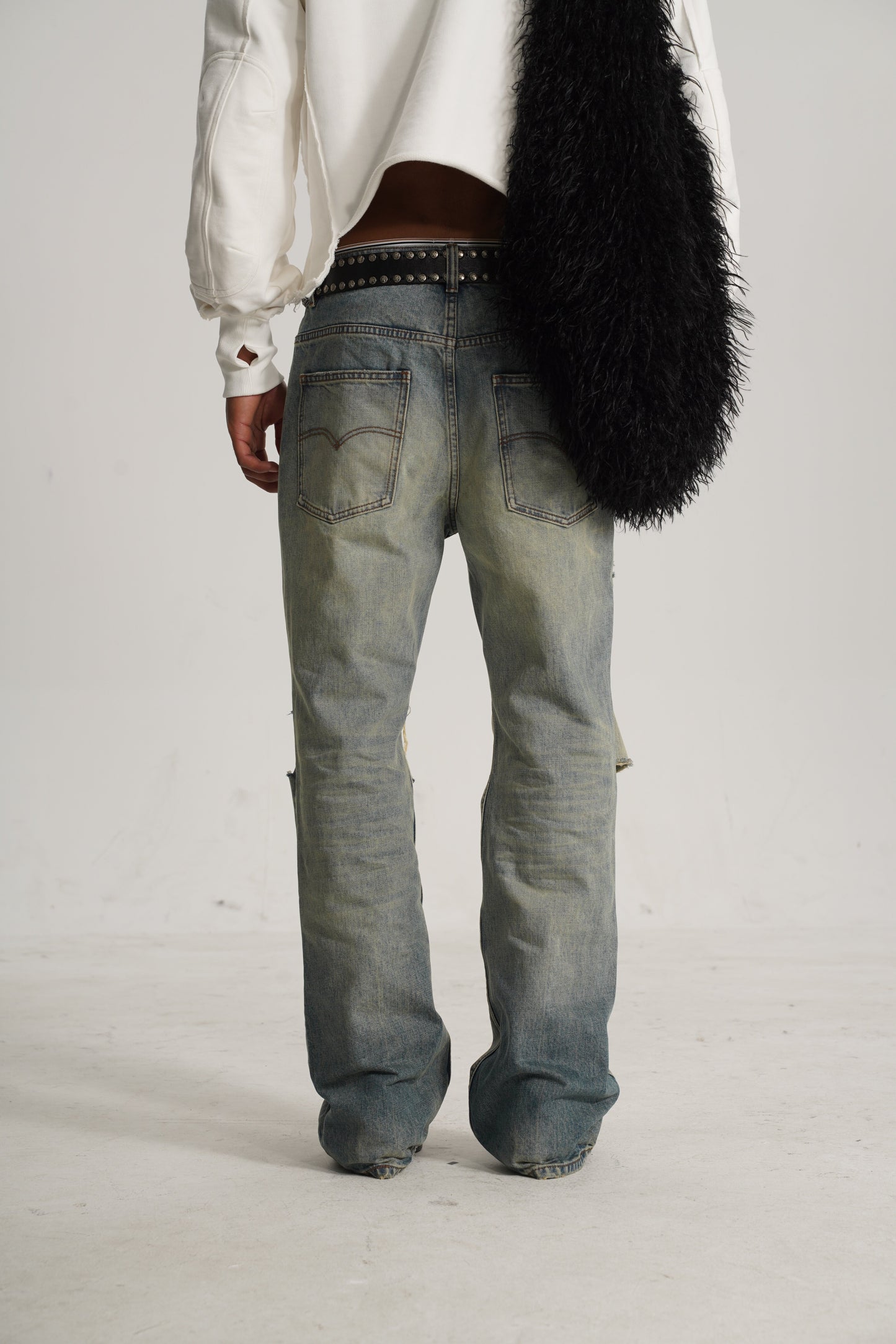 FMT 2024 DISTRESSED DENIM JEANS